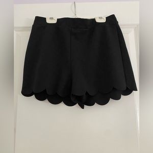 Express high waist black dressy shorts